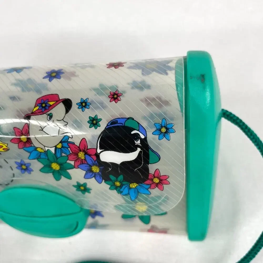 Rare Vintage Sea World Plastic Clear Mini Purse